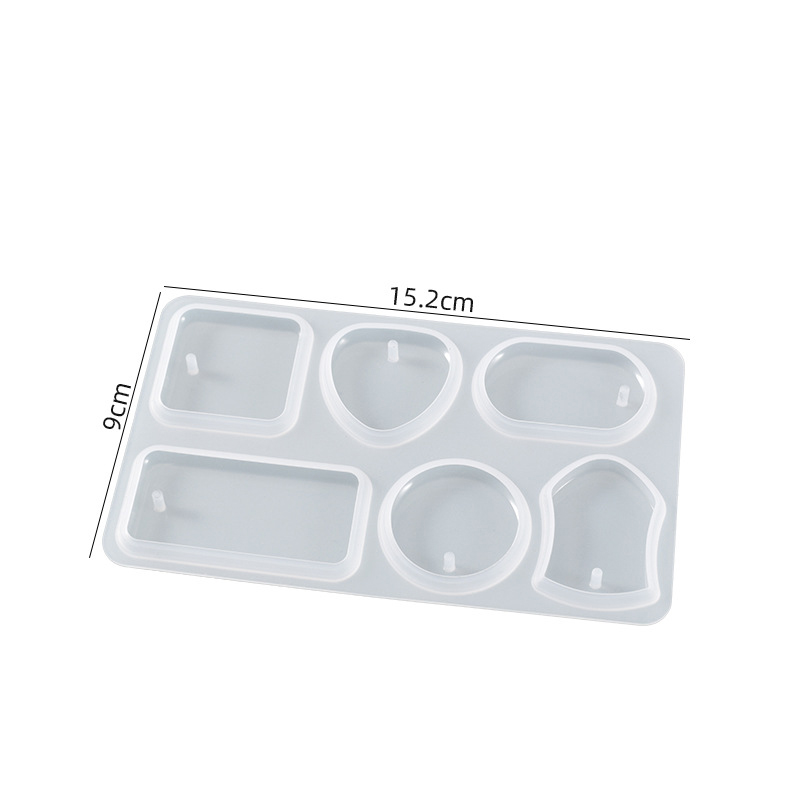 DIY พวงกุญแจจี้ชุดแม่พิมพ์ซิลิ - Silicone Epoxy Resin Molds Set บทวิจารณ์และราคา