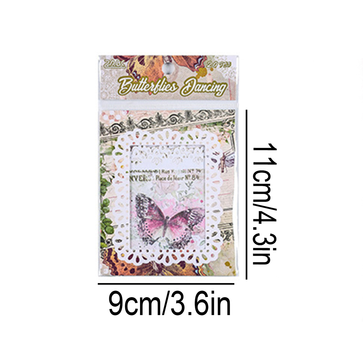 ชุดกระดาษลายดอกไม้สไตล์วินเทจ  - Scrapbooking บทวิจารณ์และราคา