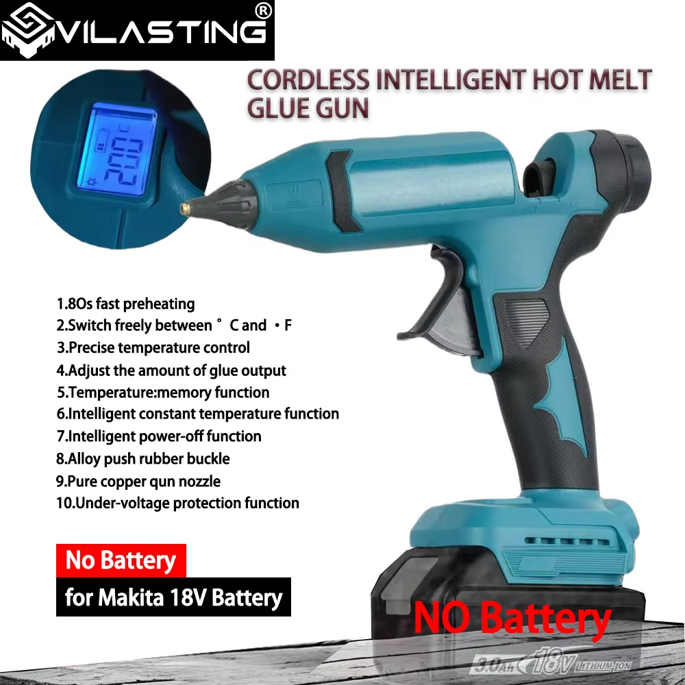 ปืนกาวร้อนไฟฟ้าไร้สาย VILASTIN - Hot Melt Glue Gun Cordless บทวิจารณ์และราคา